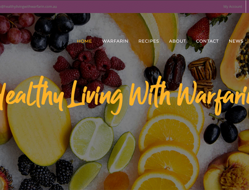 Healthy Living With Warfarin Website Launch